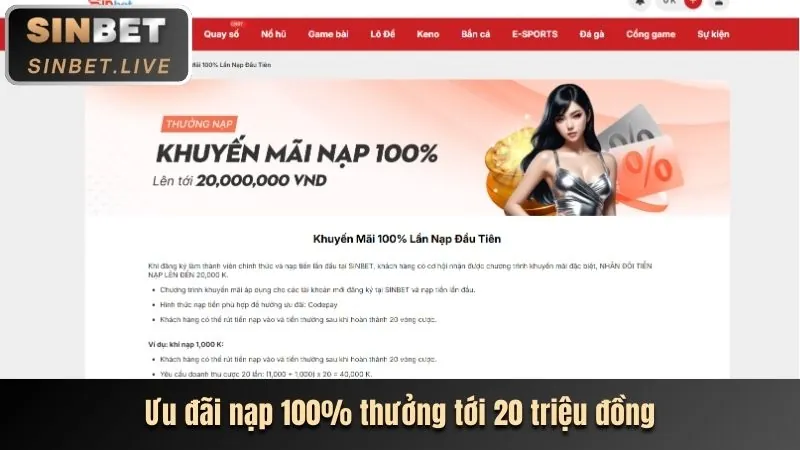 Khuyến mãi Cá Cược Thể Thao Nbet88